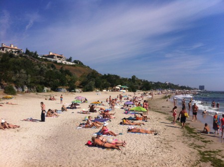 Strand Zwarte zee